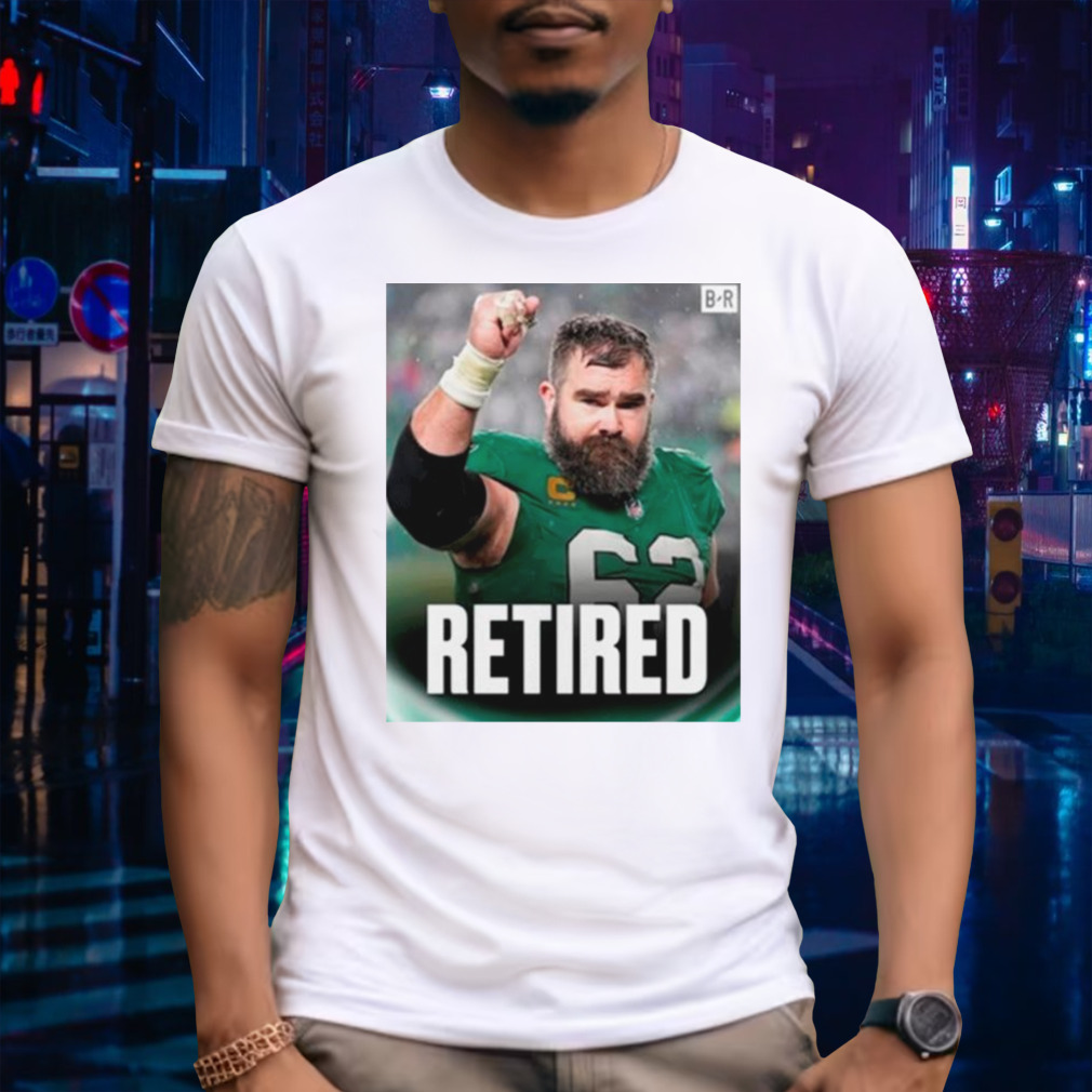 Jason Kelce Retired Philadelphia Eagles shirt