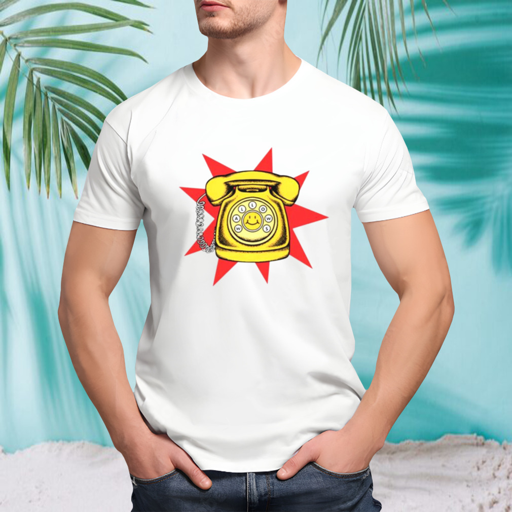 Vintage phone raglan shirt