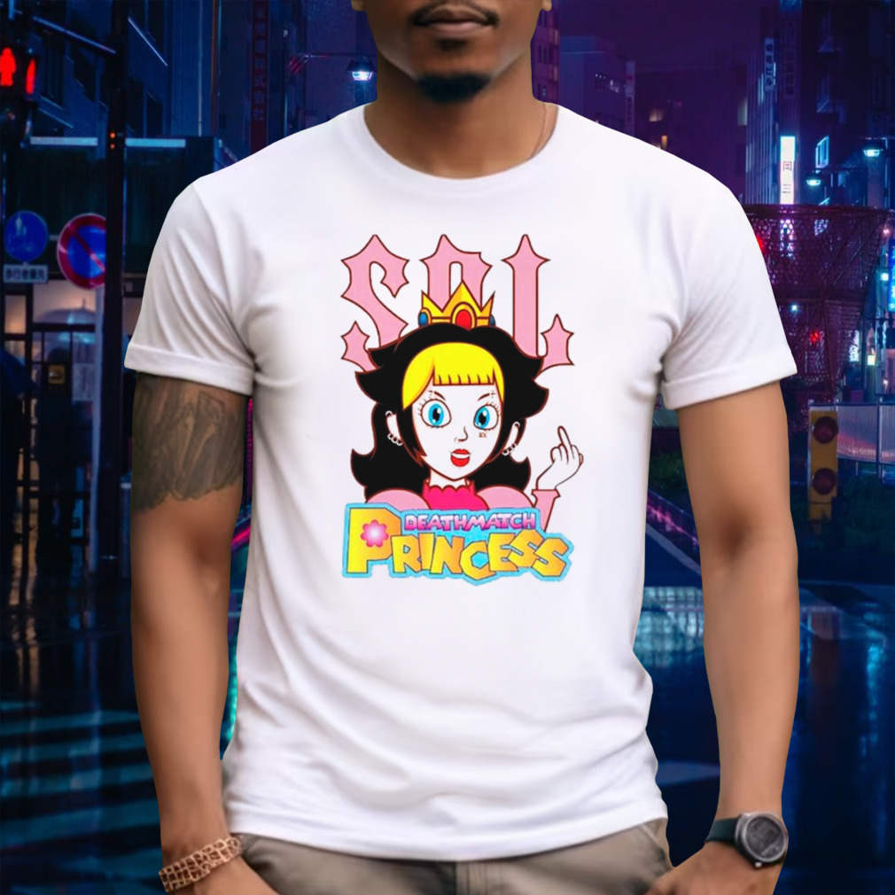 Deathmatch princess peach shirt