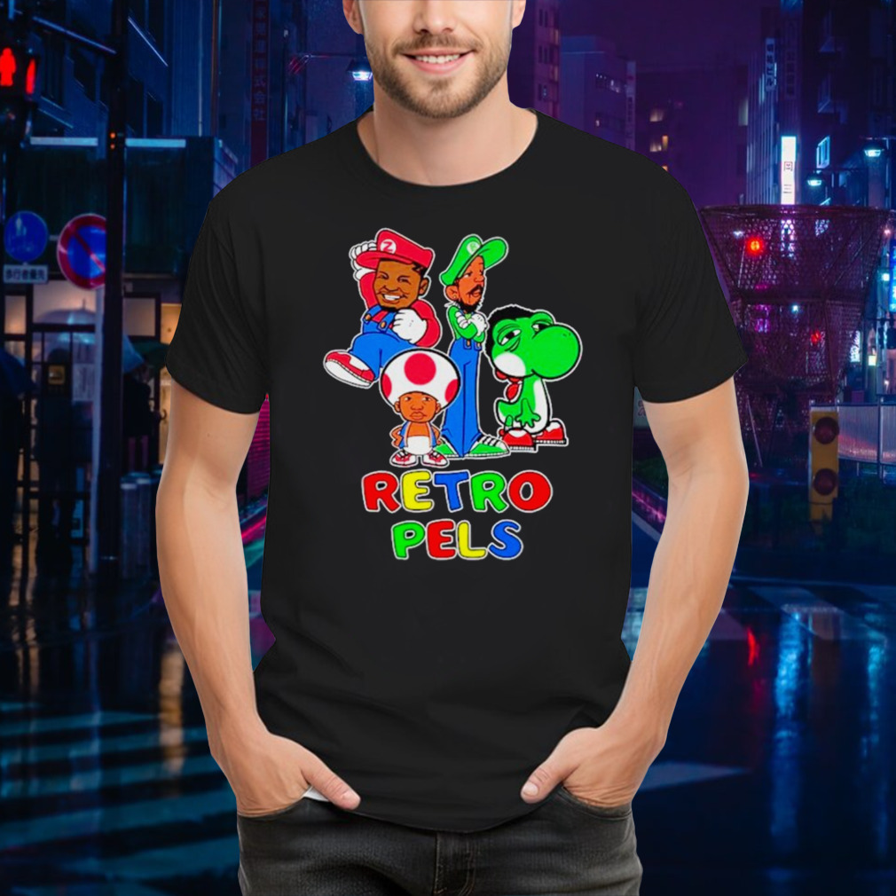 Mario retro pels shirt