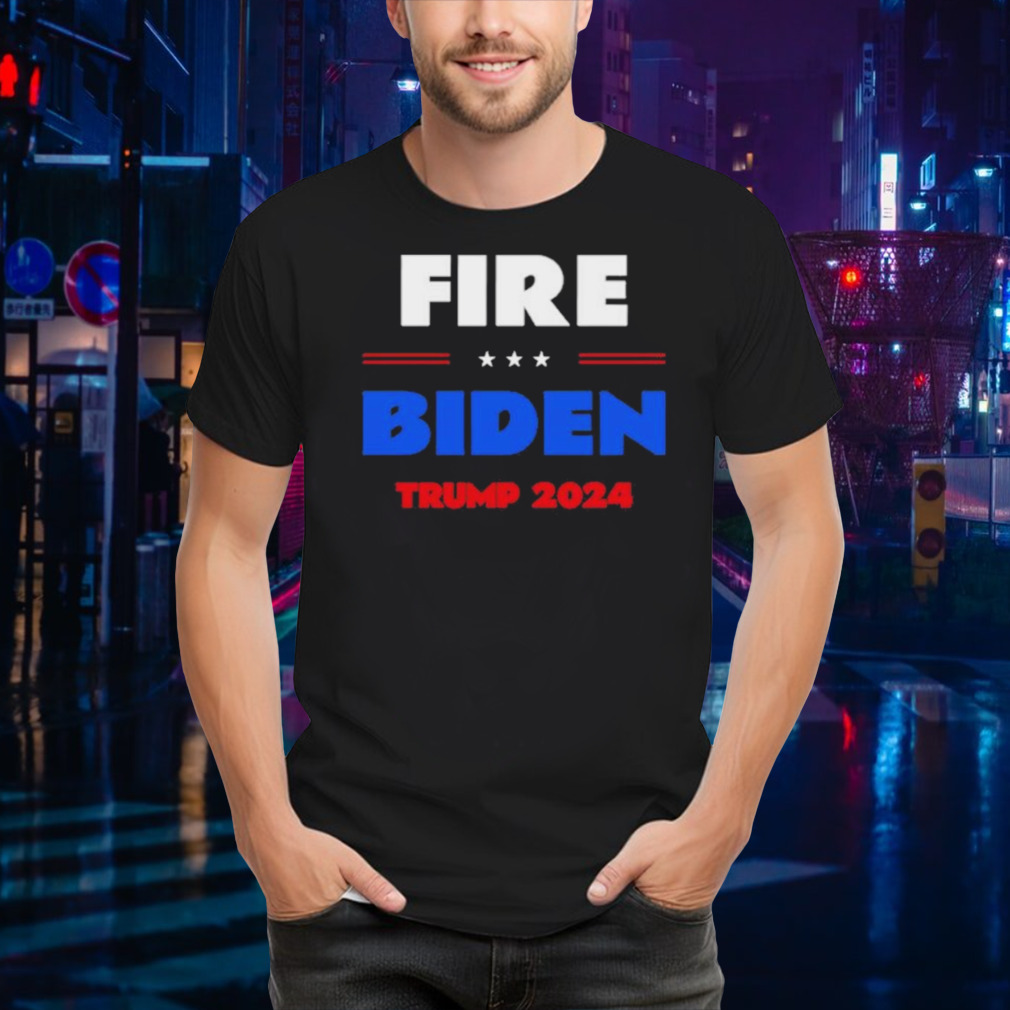 Matt Couch Fire Biden Trump 2024 T-shirt