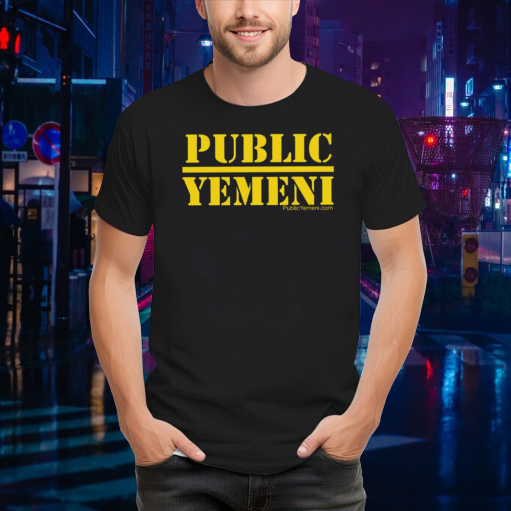 Mike Eshaq Comedian Merch Public Yemeni Shirt