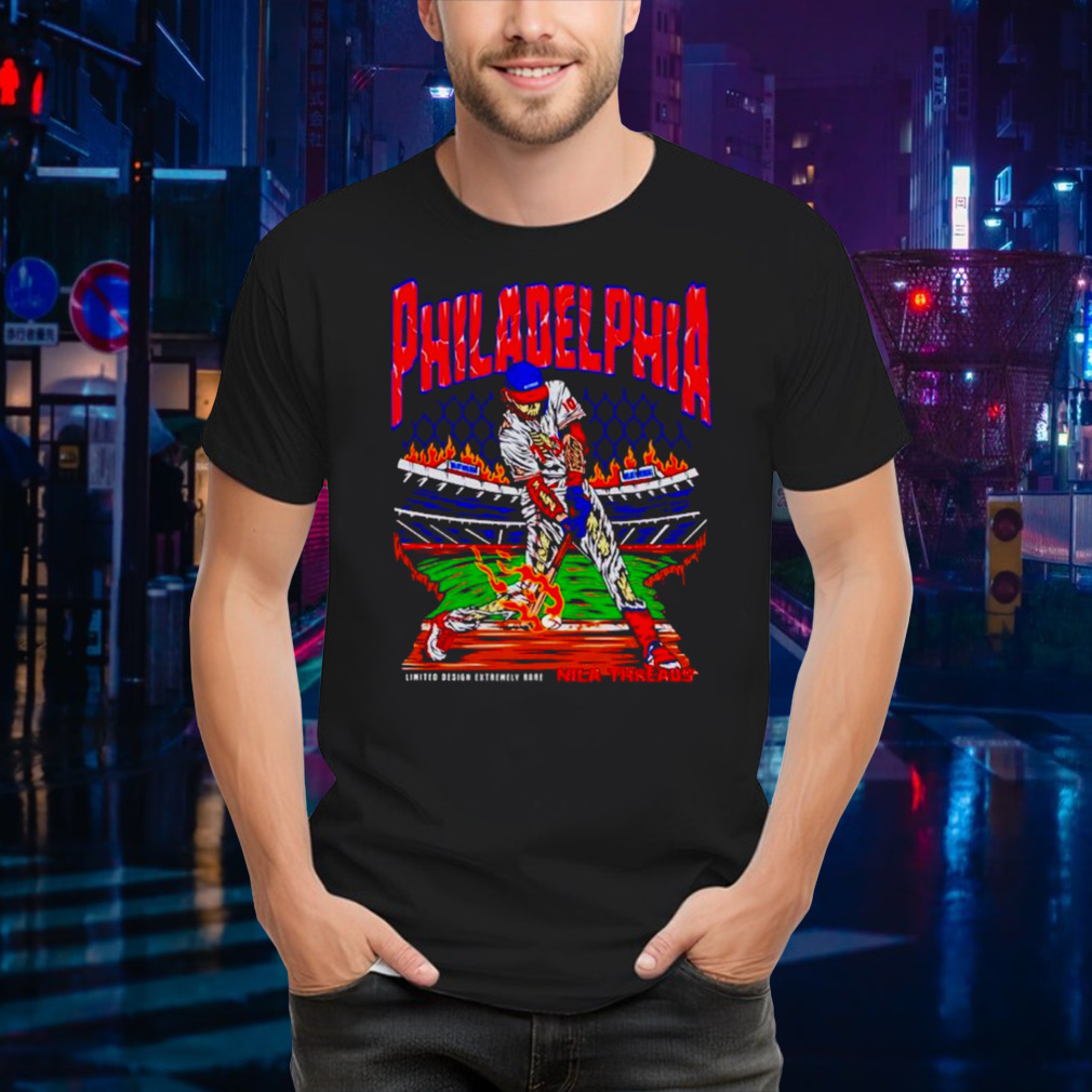 Philadelphia Phillies J.T. Realmuto skeleton shirt