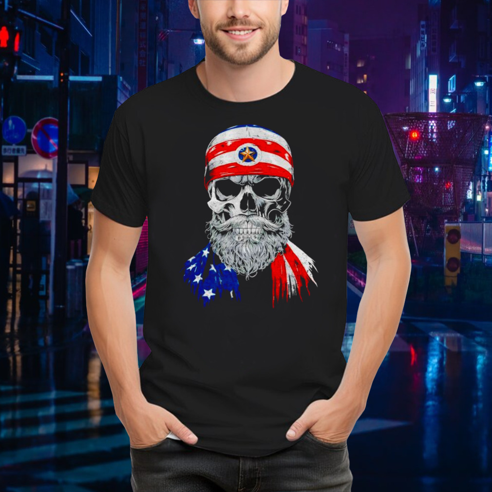 American Death Dealer USA flag shirt