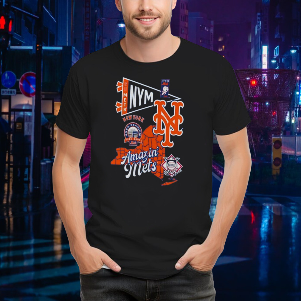 New York Mets Split Zone Amazin’ Mets T-shirt