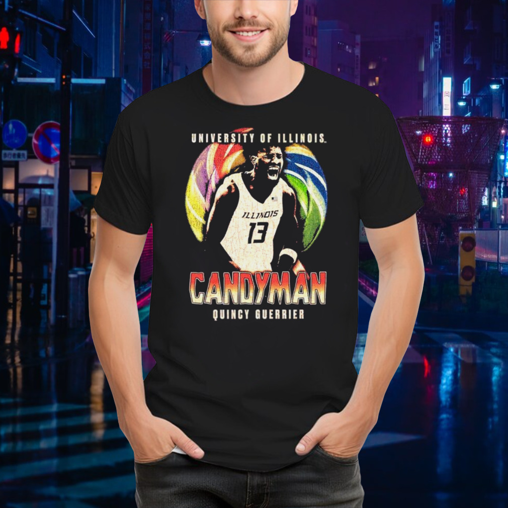 University Of Illinois Candayman Quincy Guerrier shirt