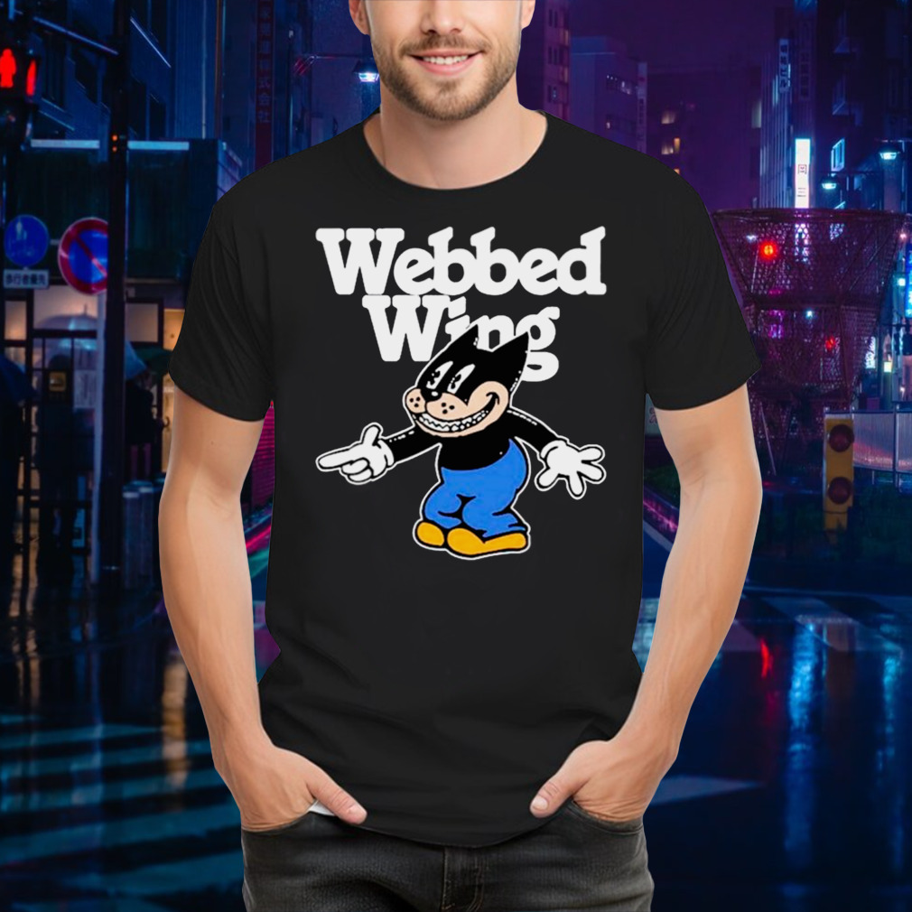 Webbed wing toon shooter shirt