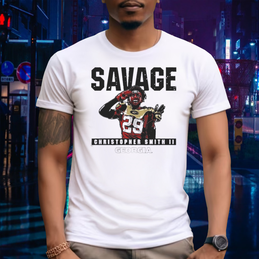 Christopher Smith Georgia Bulldogs savage T-Shirt