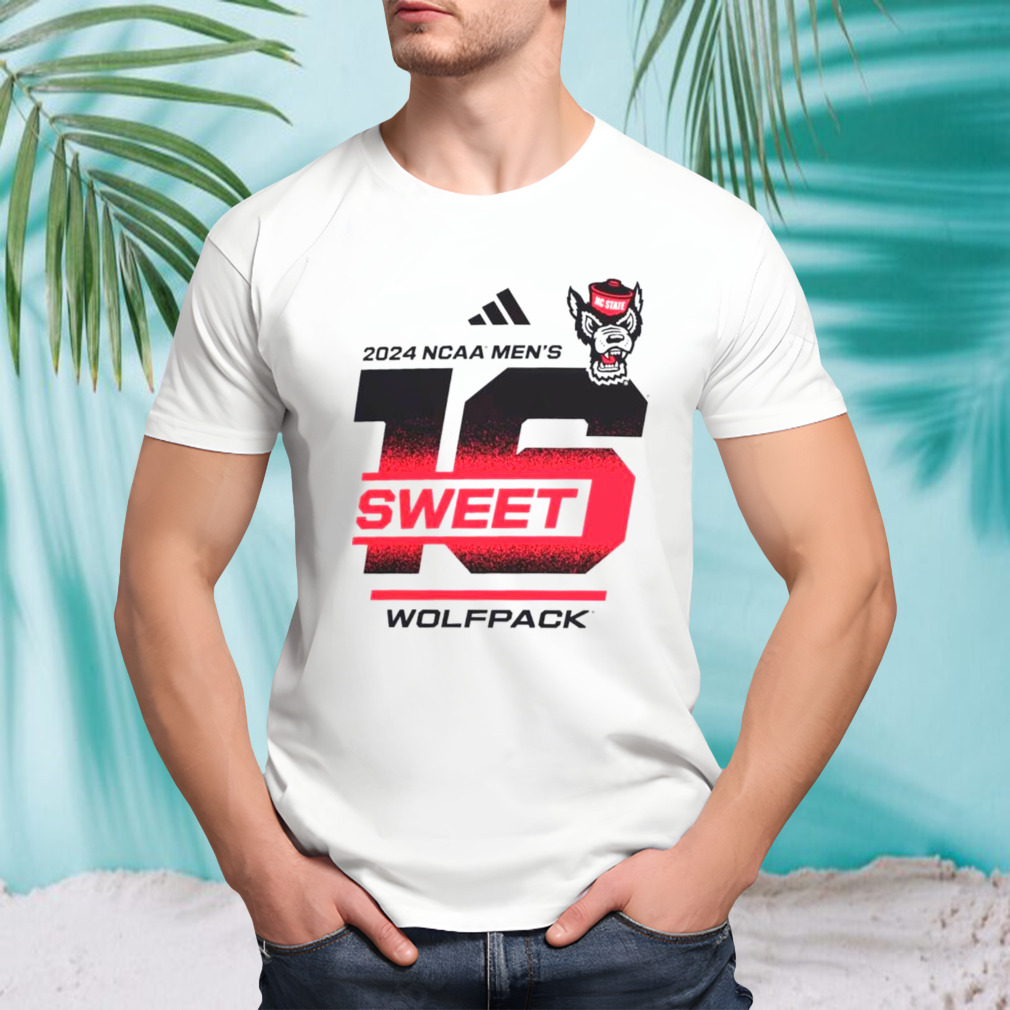 NC State Wolfpack 2024 NCAA men’s sweet 16 shirt