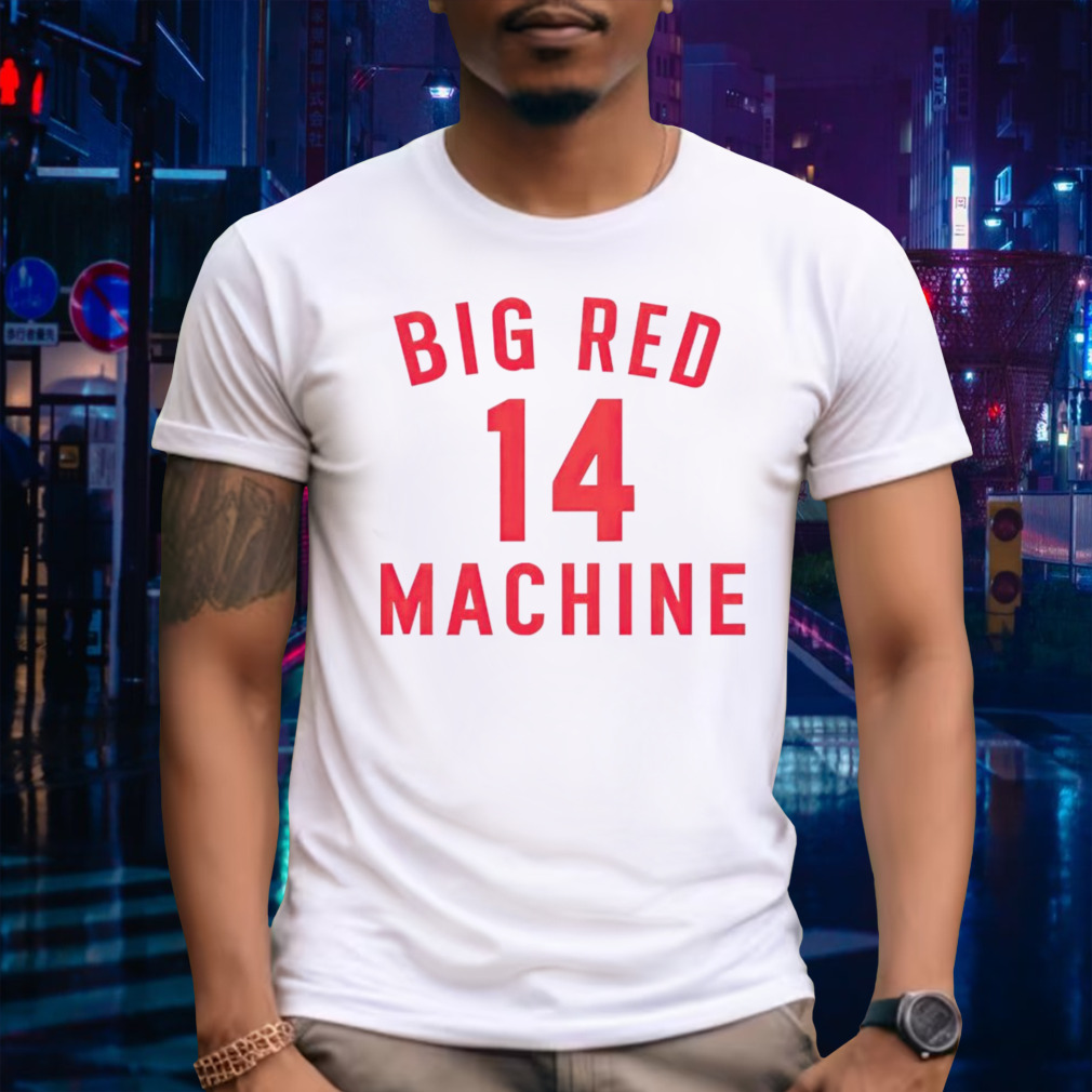 Pete Rose Big Red 14 Machine shirt