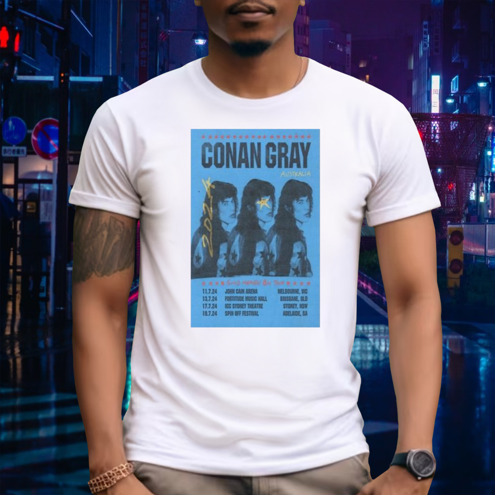 2024 Conan Gray Australia Tour Shirt
