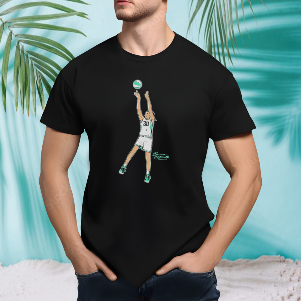 Breanna Stewart New York Liberty superstar pose shirt