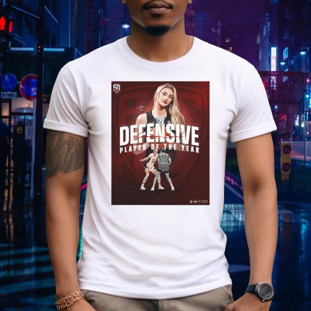 Cameron Brink Stanford Cardinal Of The Pac-12 Conference Is Defensive Player Of The Year Poster T-Shirt