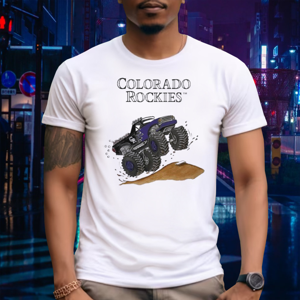 Colorado Rockies Monster Truck MLB Shirt