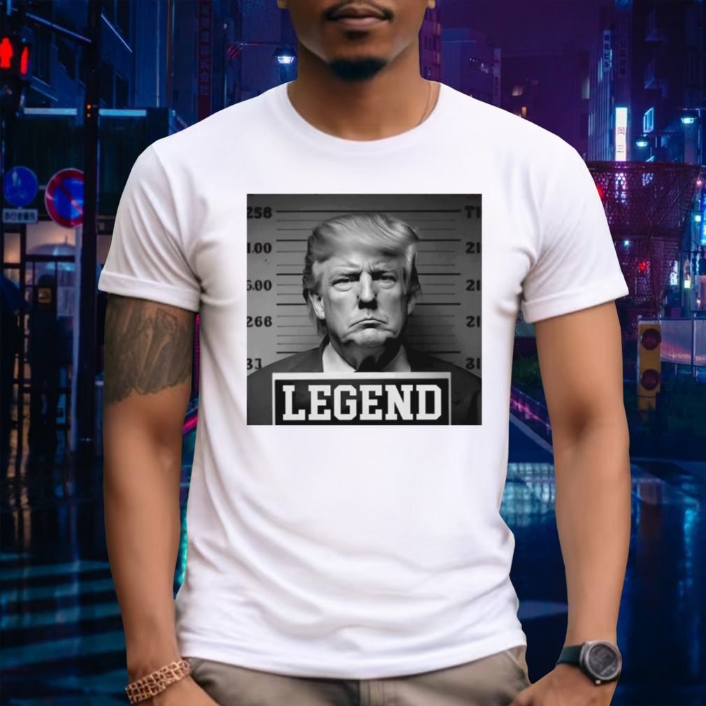 Trump Mugshot Legend T-shirt