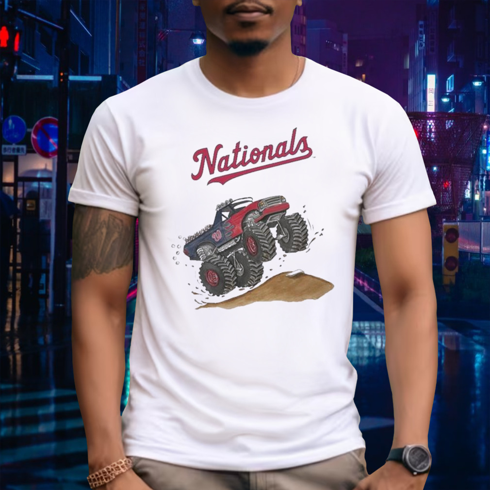 Washington Nationals Monster Truck MLB Shirt