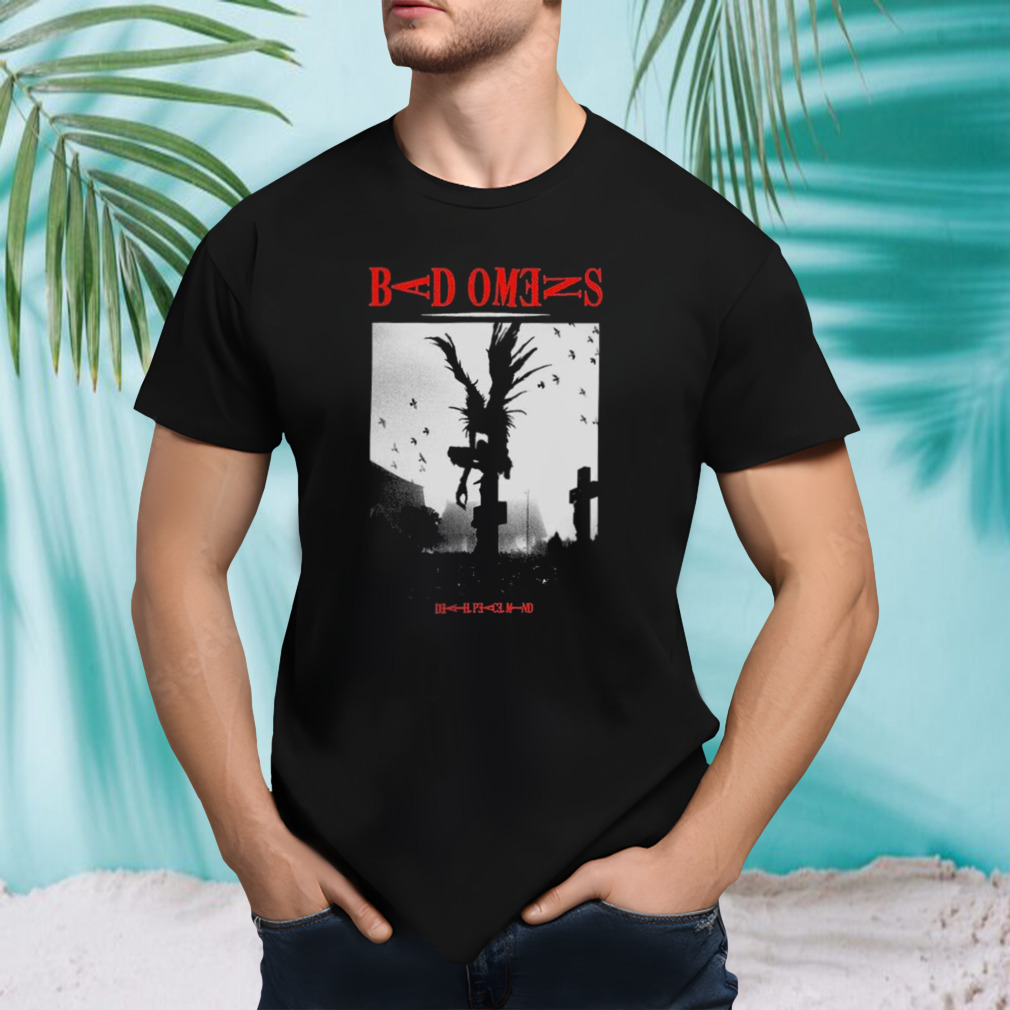 bad omens shinigami shirt