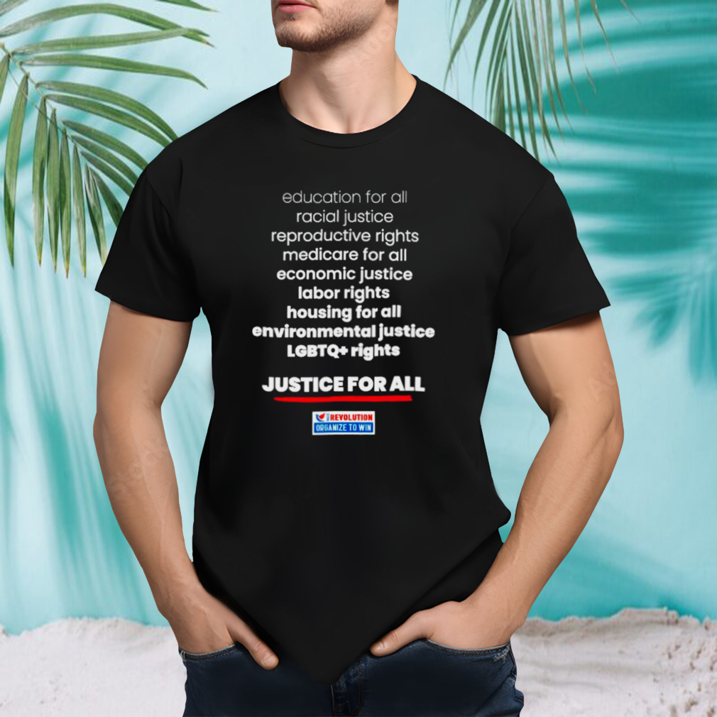 LGBTQ rights Justice for all shirt