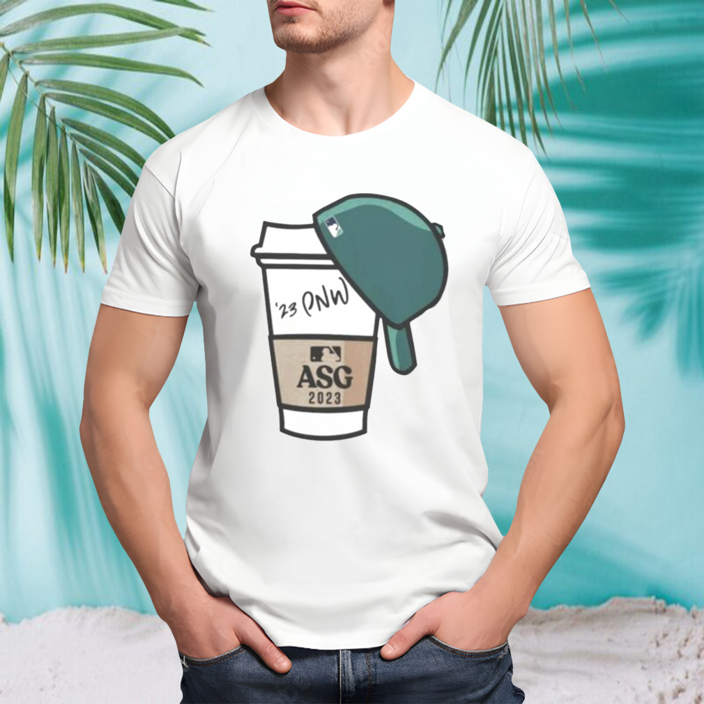 MLB Shop Seattle Mariners 23 ASG Coffee Local Cotton shirt