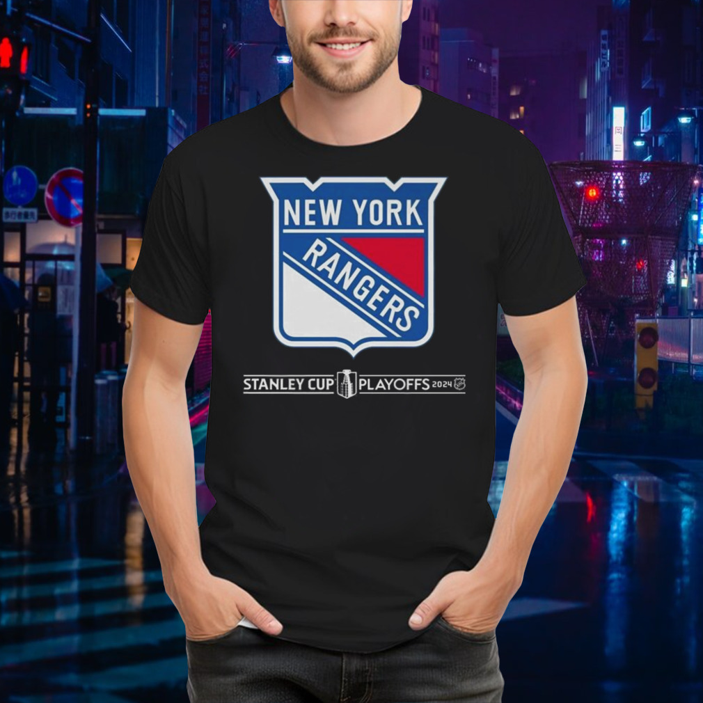 New York Rangers Hockey Logo Stanley Cup Playoffs 2024 T-shirt