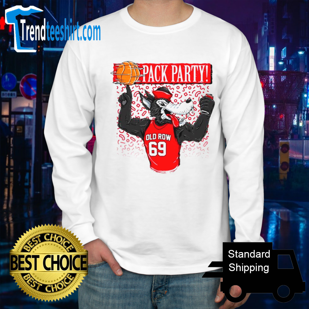 NC State Wolfpack basketball 2024 Pack party shirt