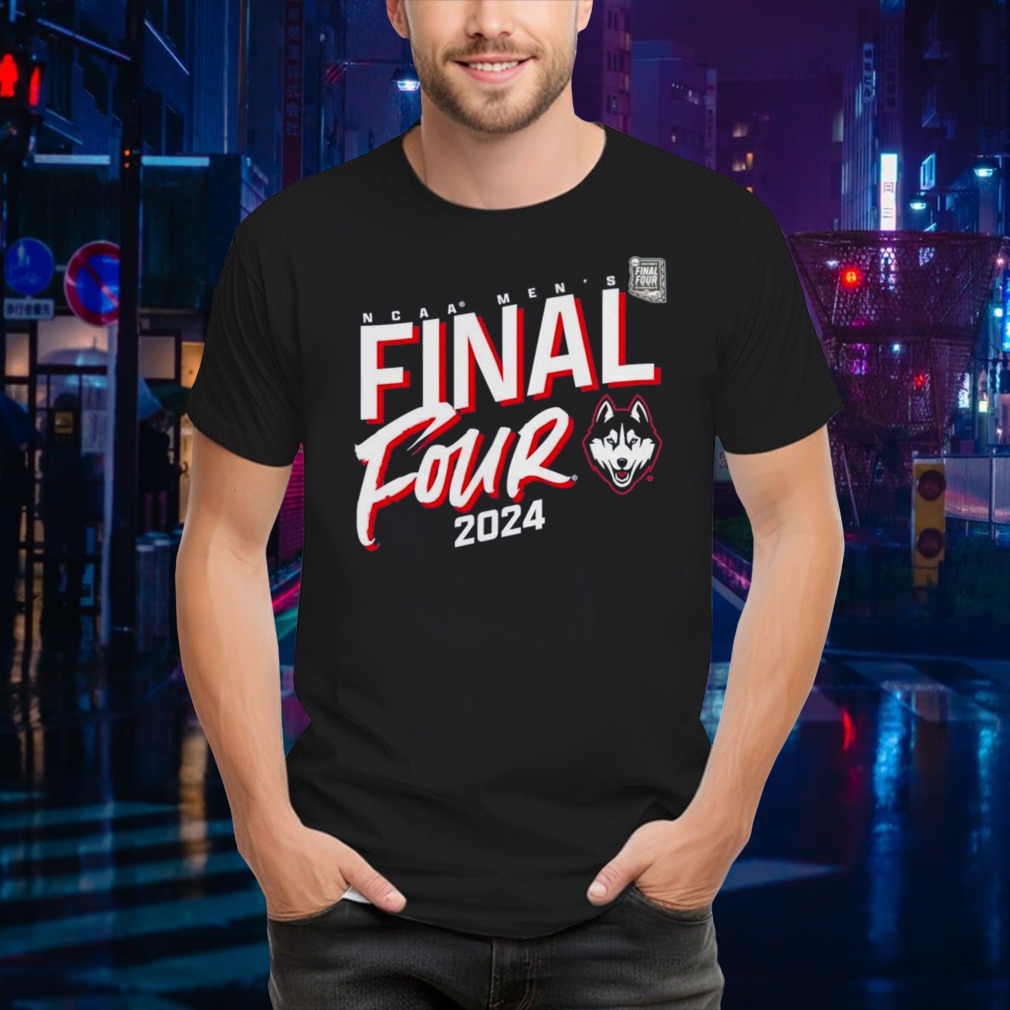 Uconn Huskies 2024 Ncaa Men’s Basketball Tournament March Madness Final Four Elite Pursuit T-shirt