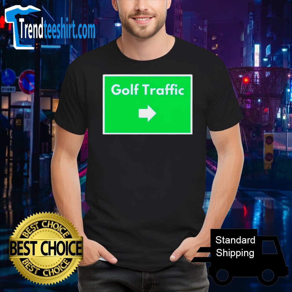 Golf traffic golf week masters shirt