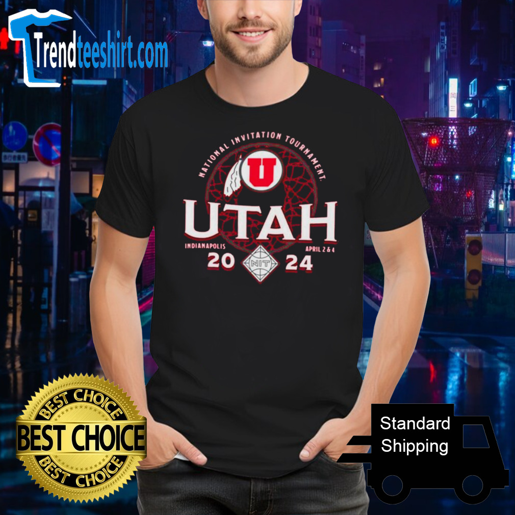 Utah Utes 2024 Division I Men’s Basketball Postseason NIT Champion shirt