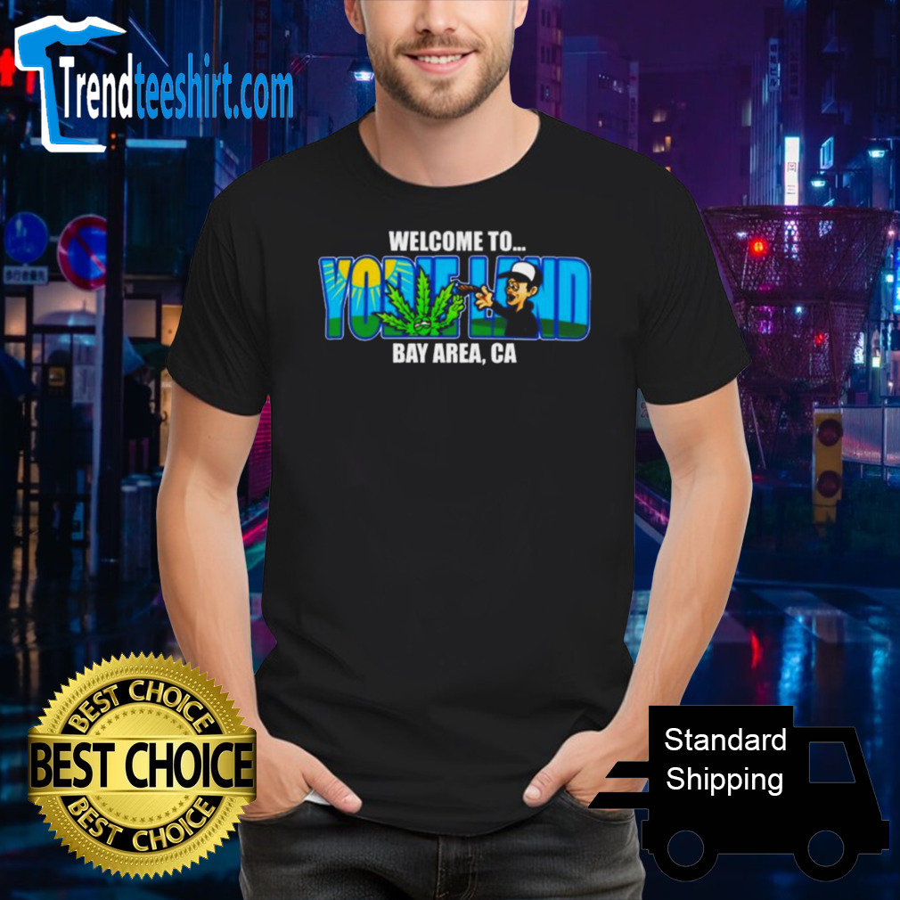 Welcome To Yodieland Bay Area Ca Logo T-shirt