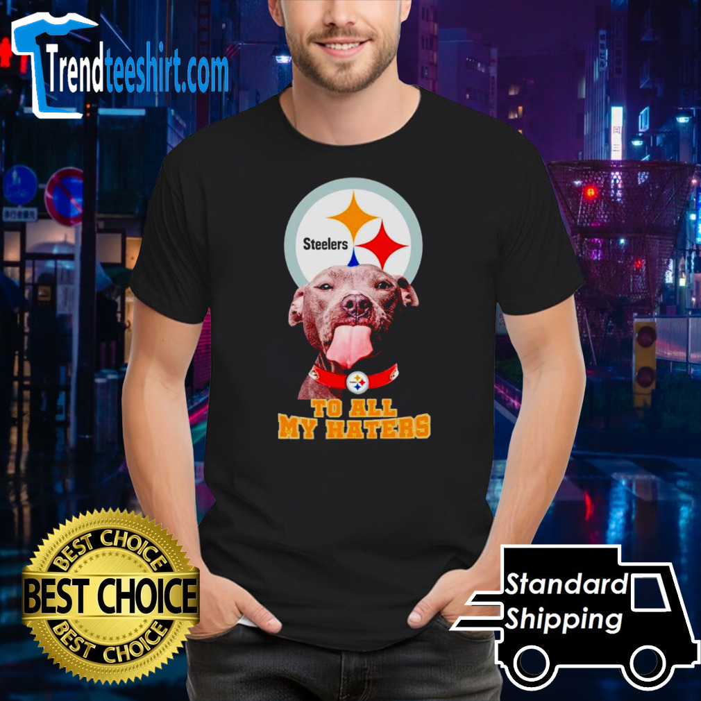 Pittsburgh Steelers Pitbull to all my haters shirt