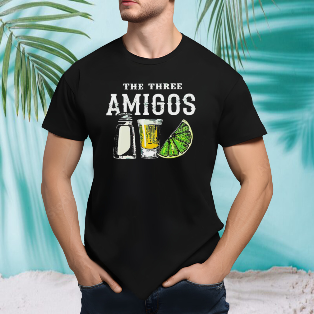 The three amigos salt cointreau lime T-shirt
