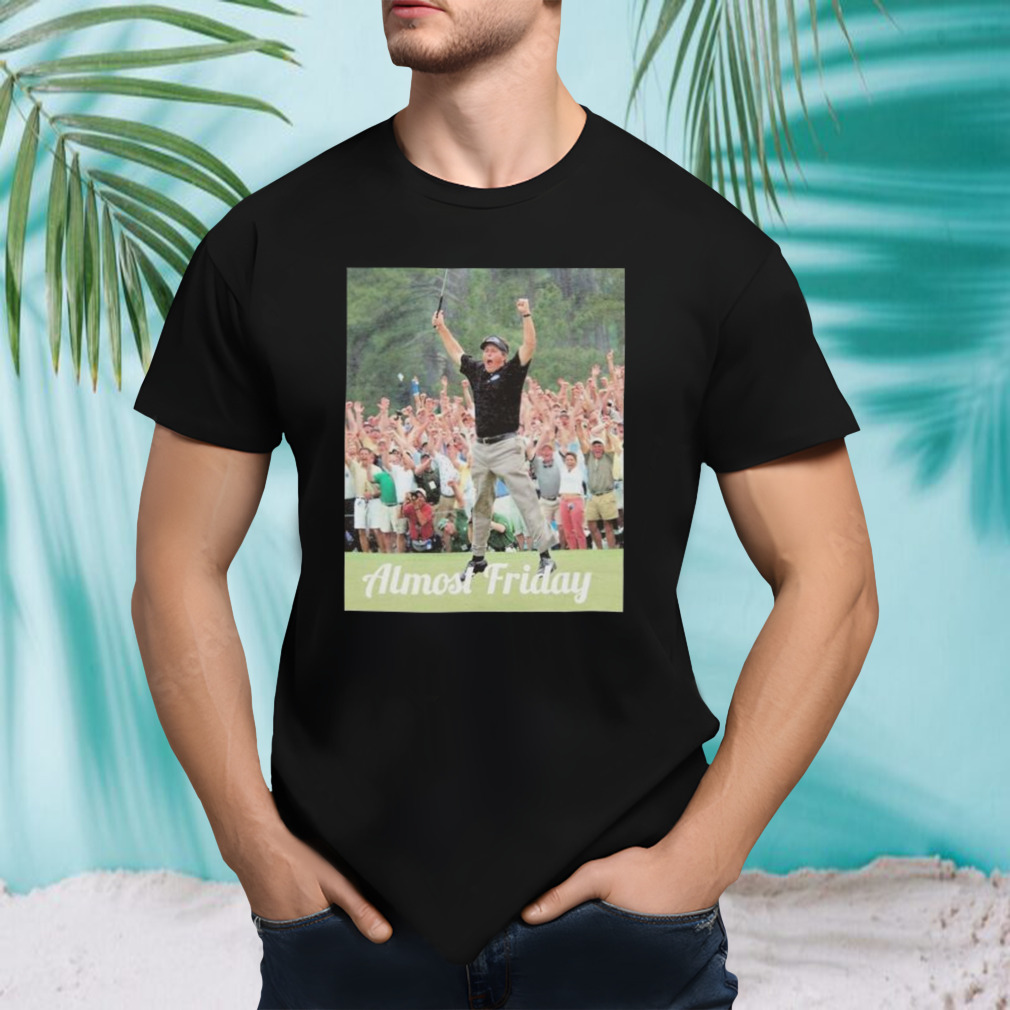 Phil Mickelson golf Almost Friday shirt