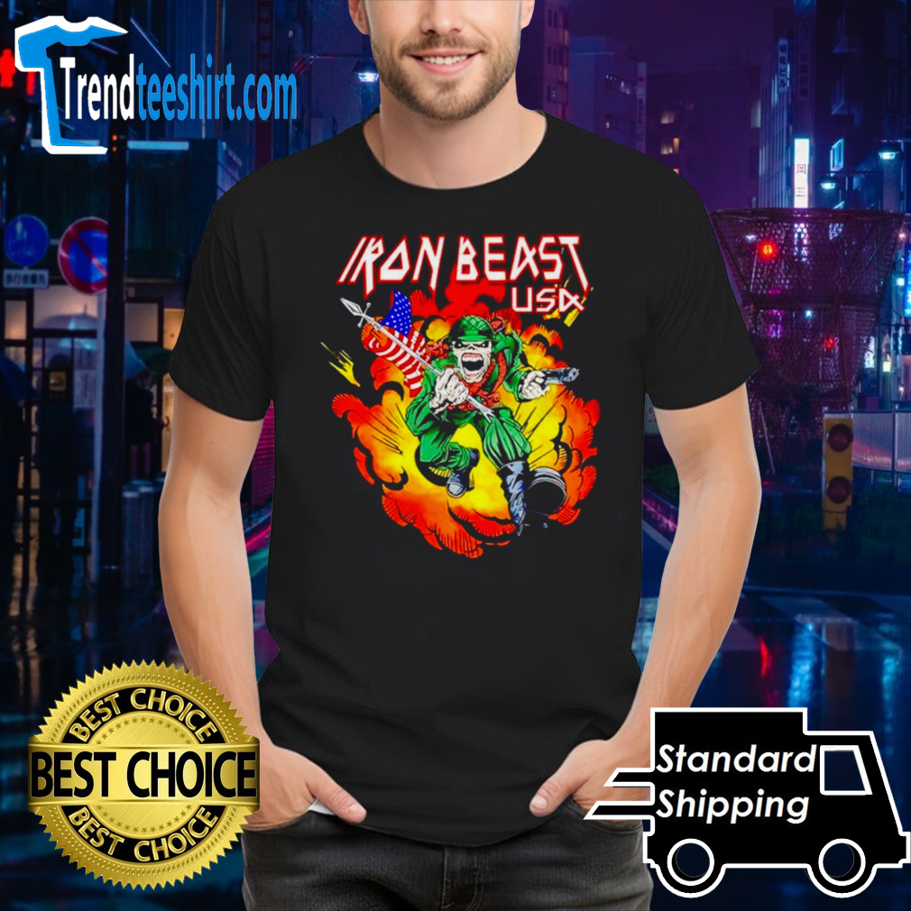Iron Beast USA shirt