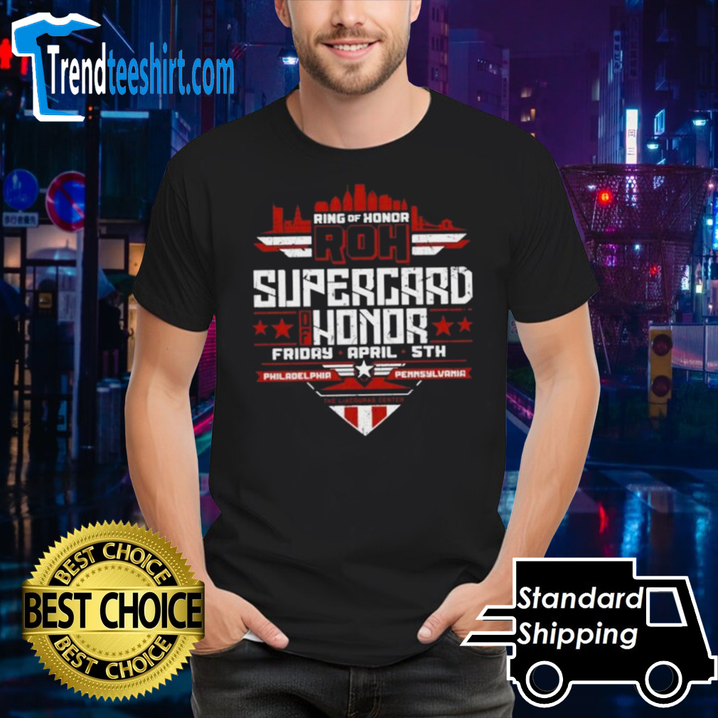 Roh Supercard Of Honor 2024 Event T Shirt