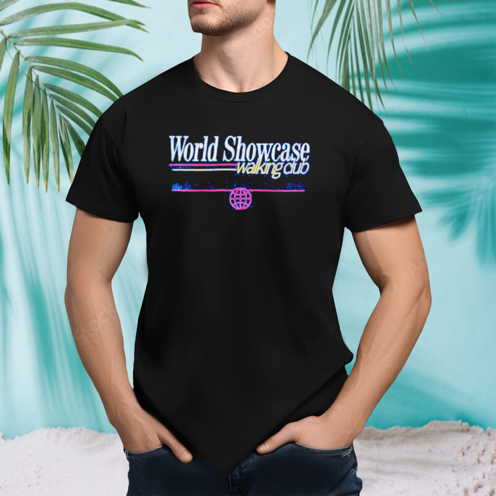 World Showcase Walking Club skyline shirt