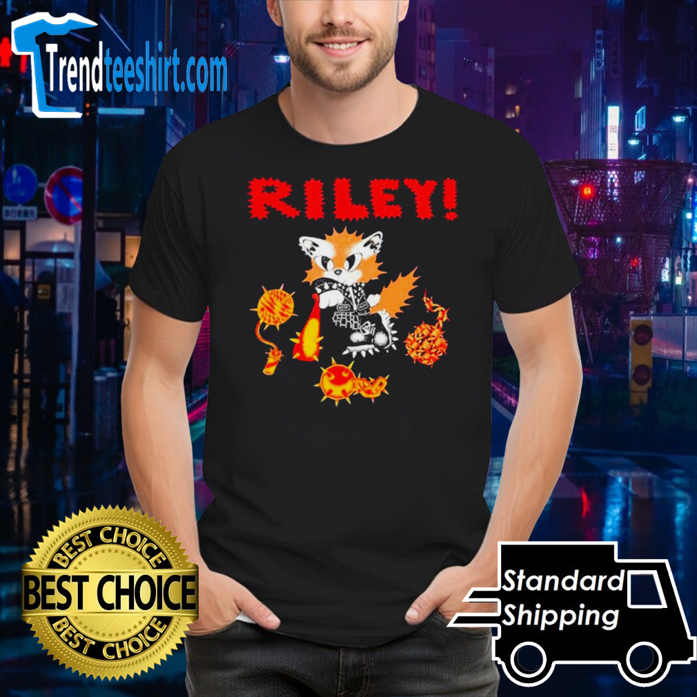 Riley punk cat shirt
