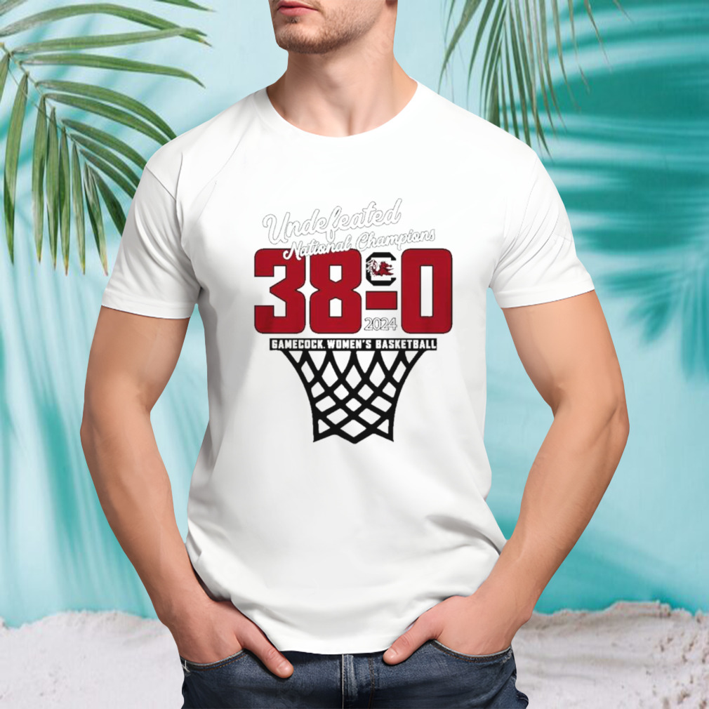 South Carolina Gamecocks Undefeated 38-0 2024 National Champions shirt