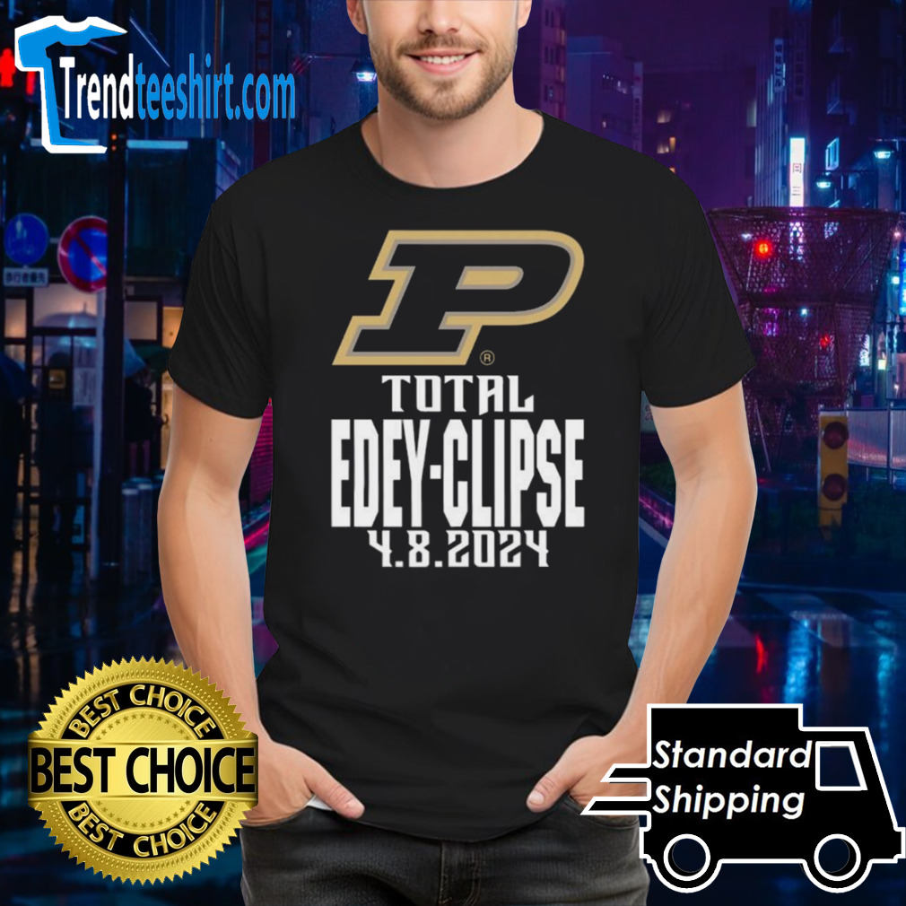 Boilerball Purdue Total Edey-Clipse 48 2024 T-shirt