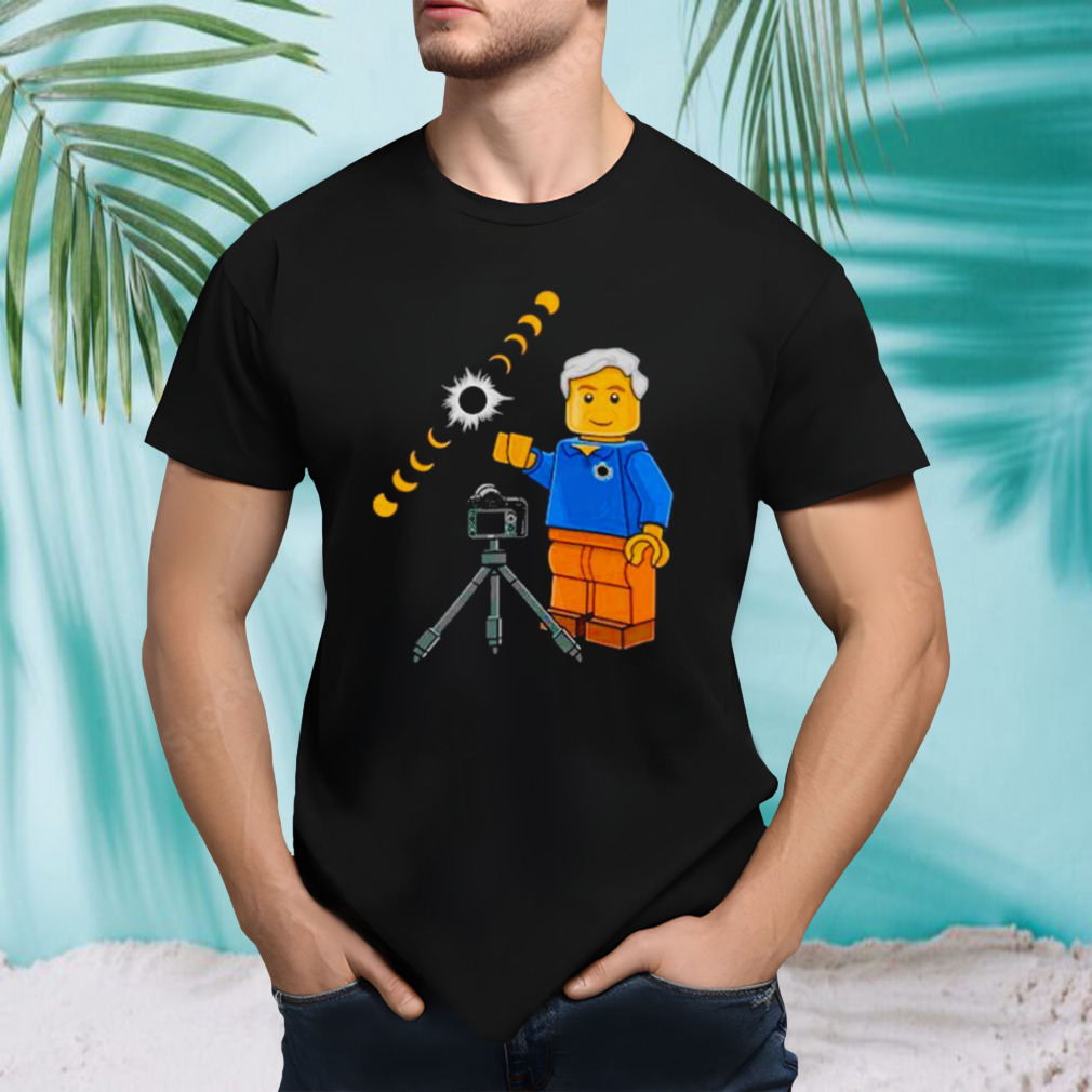 Jay Pasachoff Solar Eclipse lego shirt