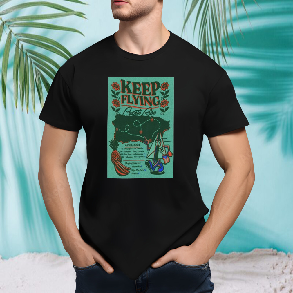 Keep Flying April Tour 2024 T-shirt
