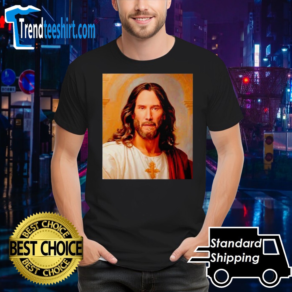 Steve Keanu Reeves Christ shirt