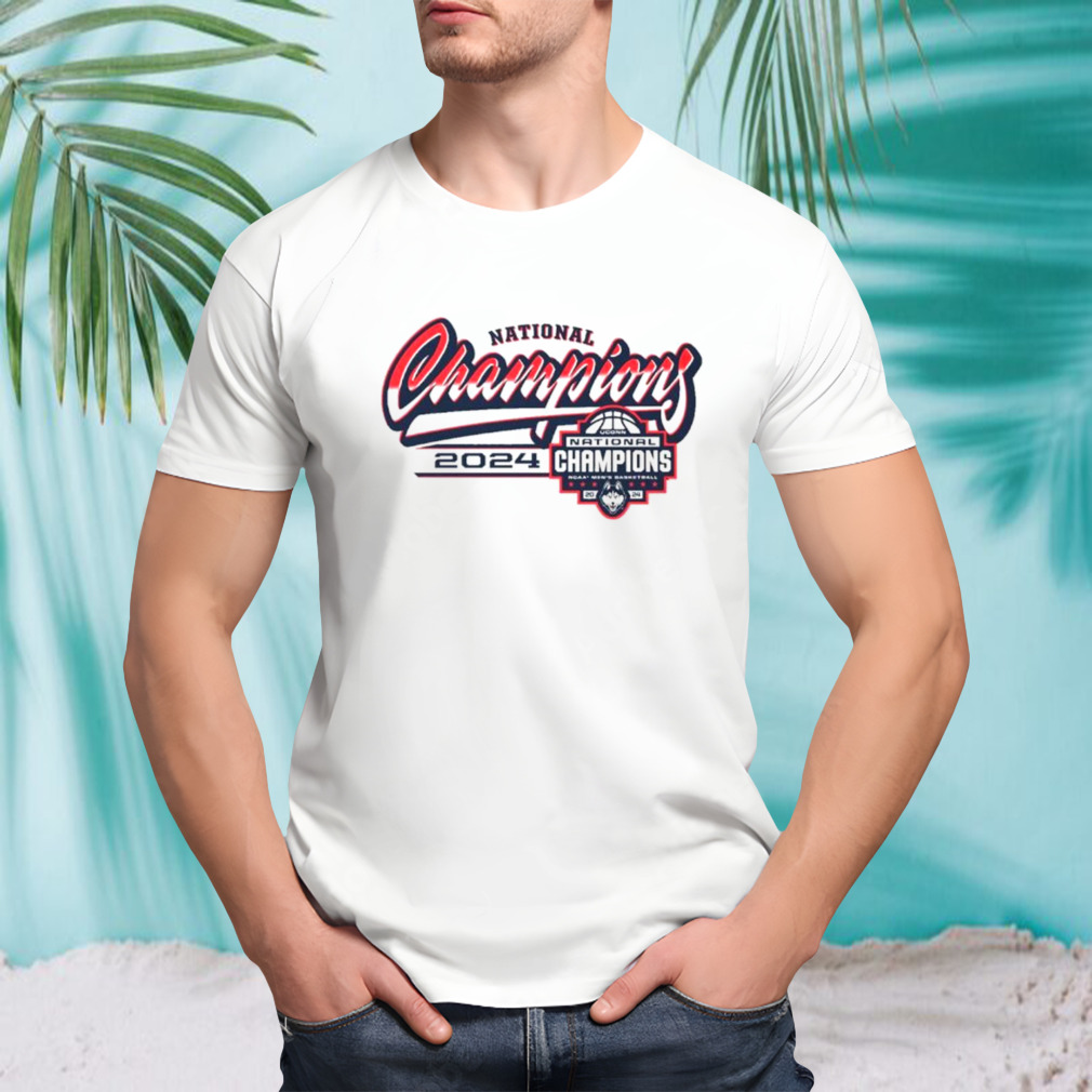 Uconn Huskies NCAA Men’s basketball national Champions 2024 shirt