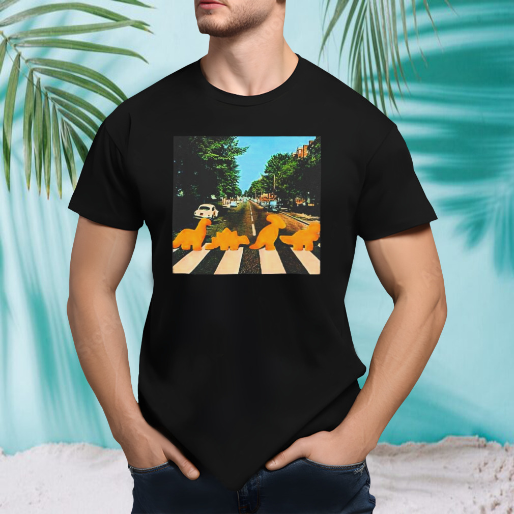 Dino Nugget Abbey Road shirt