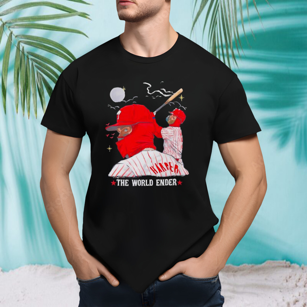 Philadelphia Phillies the world ender baseball shirt