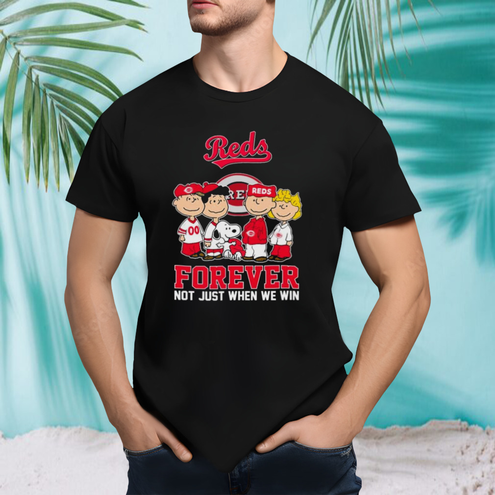 The Peanuts Movie Characters Boston Red Sox Forever Not Just When We Win Shirt