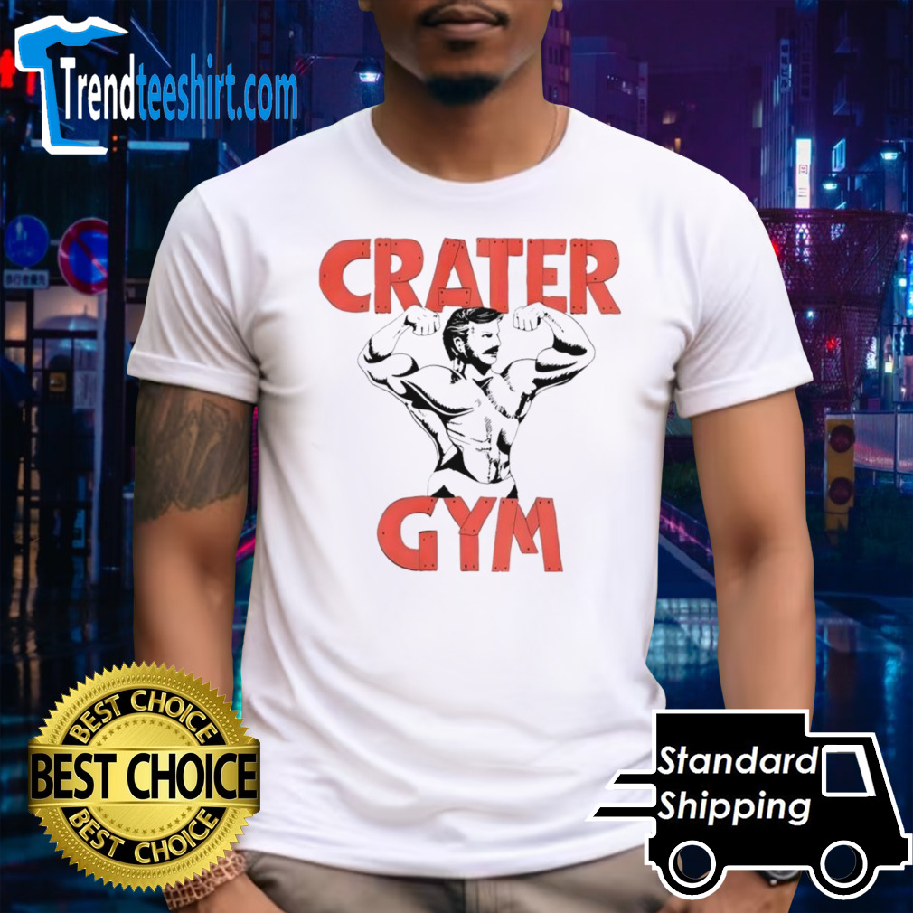 Vintage crater gym shirt