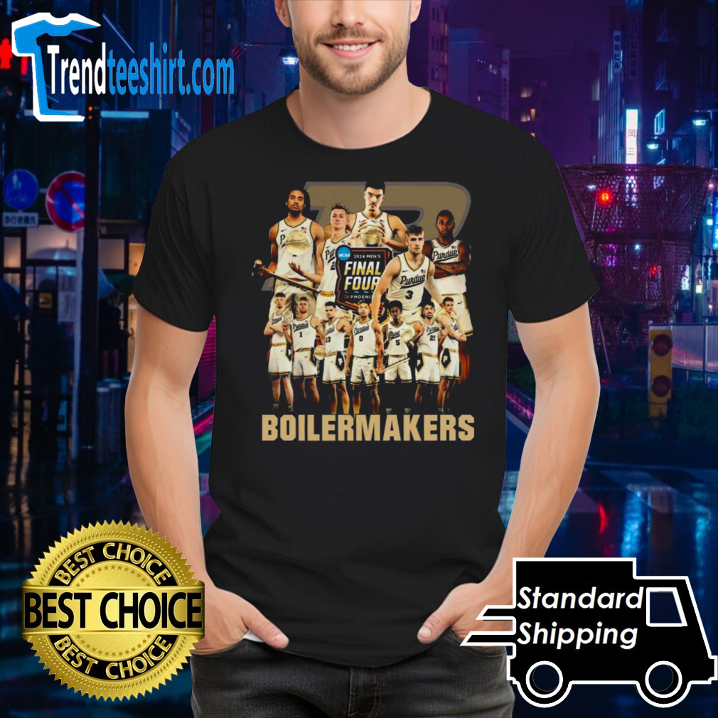 2024 Men Final Four Purdue Boilermakers T-Shirt