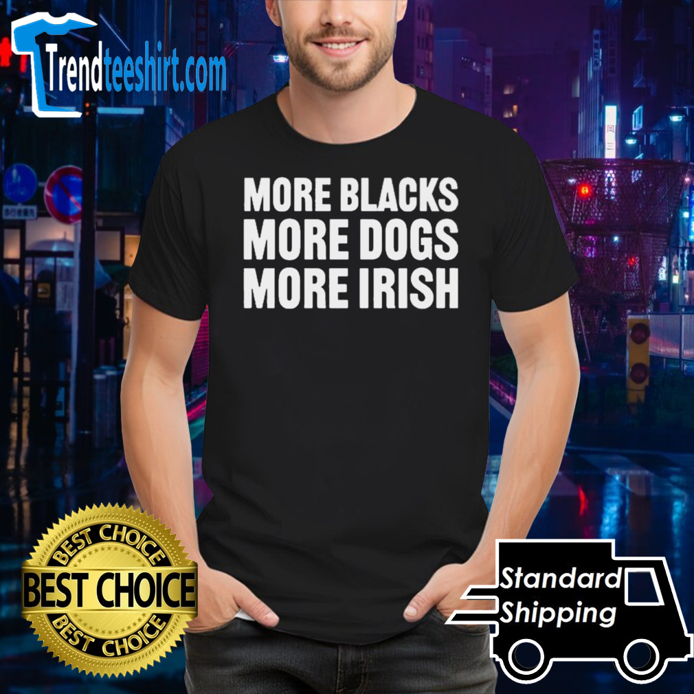 Clare Daly Wearing More Blacks More Dogs More Irish Shirt