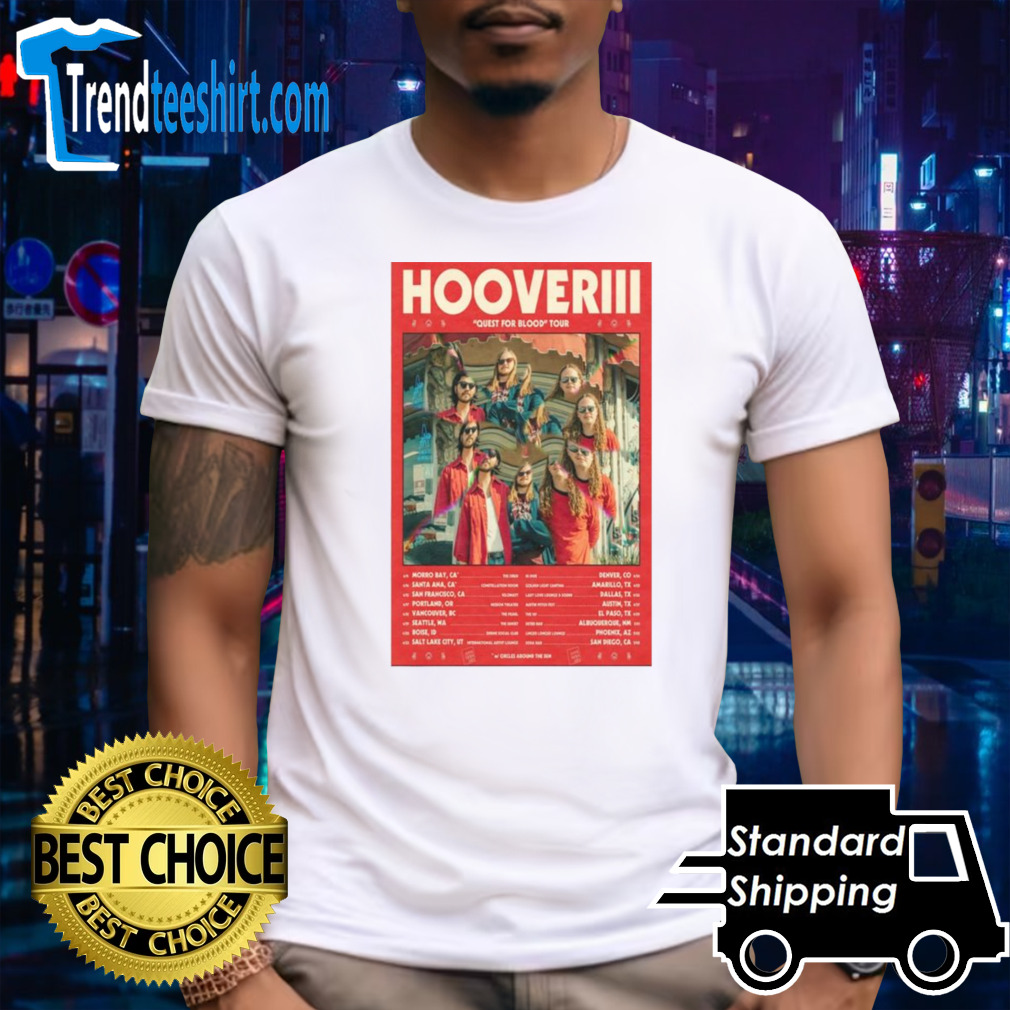 Hooveriii Quest For Blood 2024 Tour T-shirt