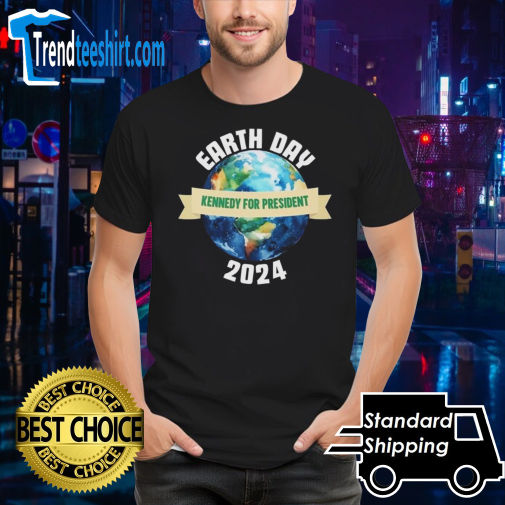 Kennedy For President Earth Day 2024 T-shirt